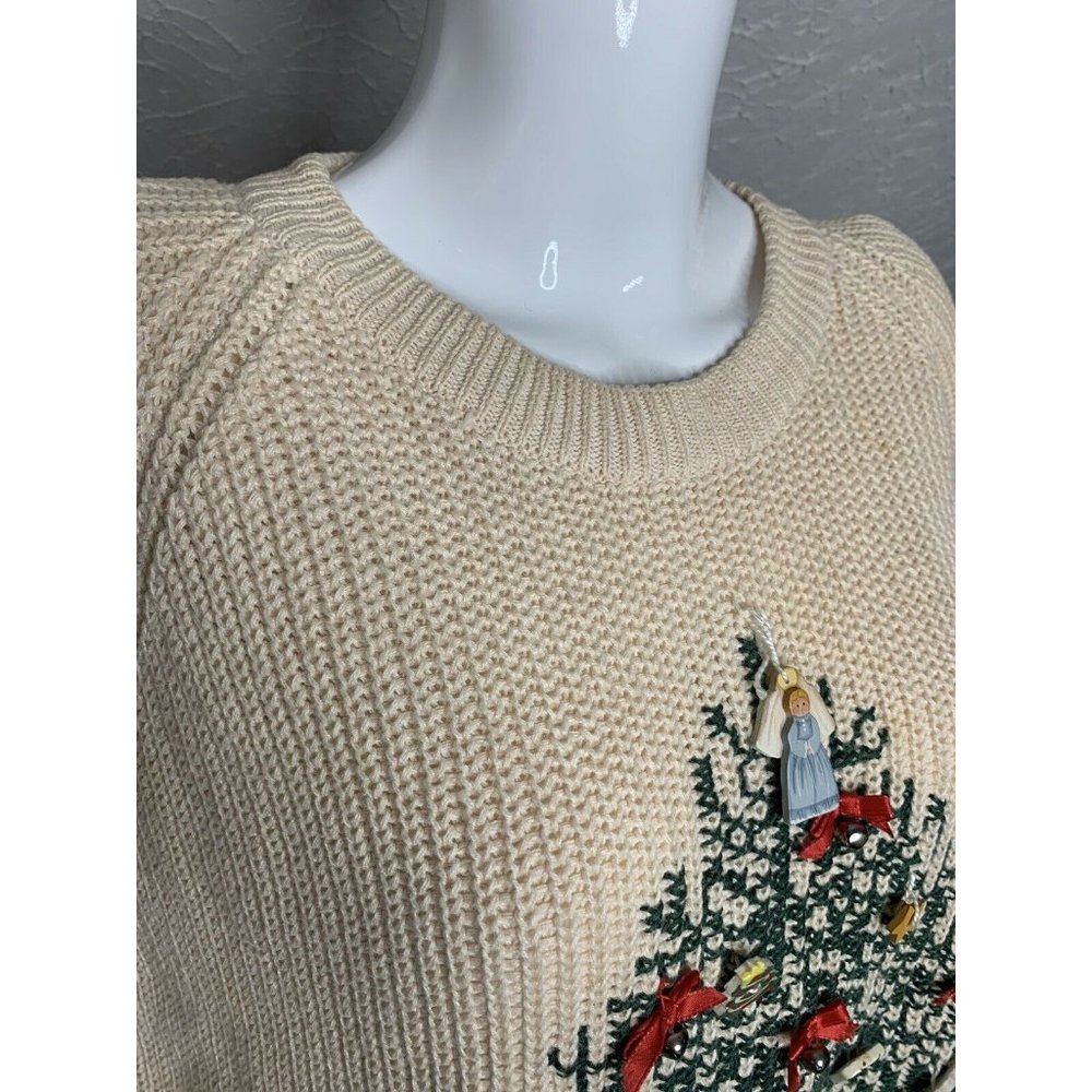 VTG Chaus Women's L Ugly Christmas Sweater - Picture 3 of 8